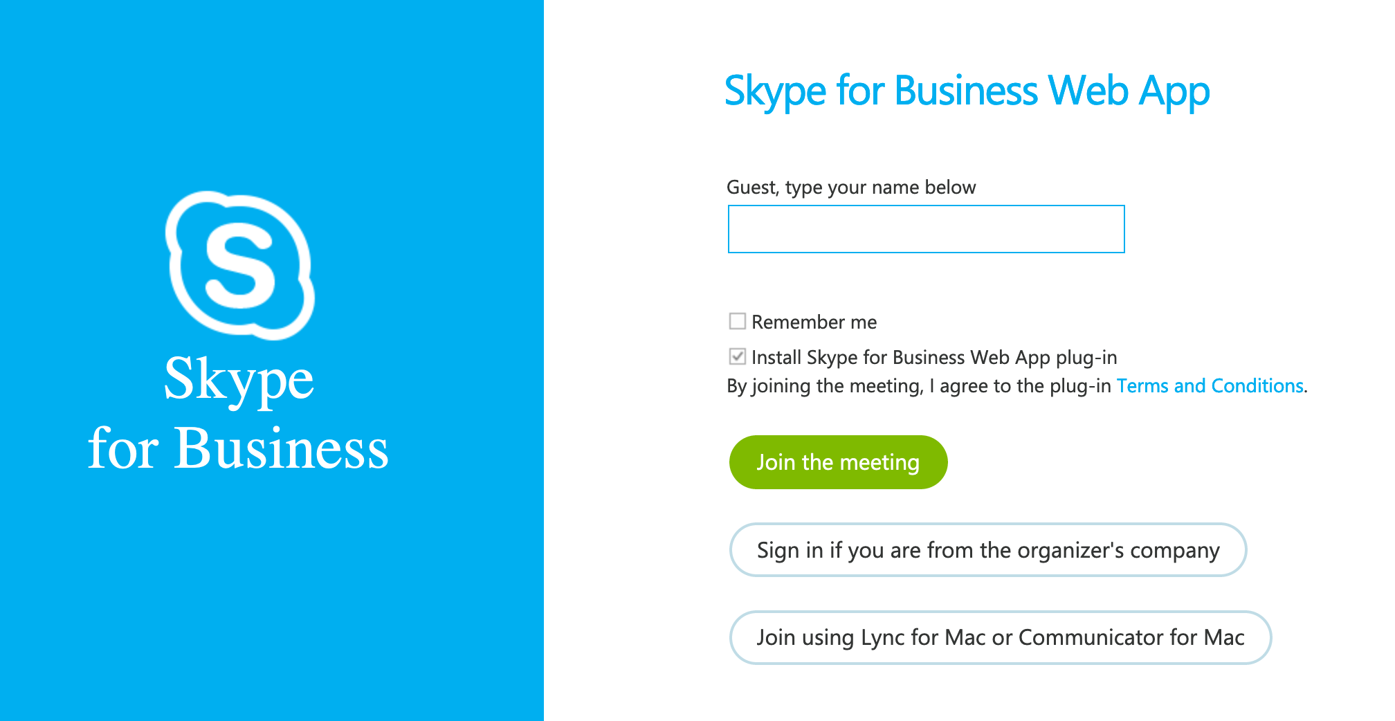 skype for business download for mac